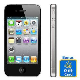iPhone 4 Available for $197 at Walmart, Plus $50 Gift Card ...