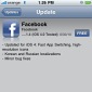 iPhone 4 Gets Updated Facebook