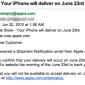 iPhone 4 Reaching Some Buyers a Day Earlier