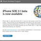 iPhone OS 3.1 & iPhone SDK 3.1 Available (Beta)