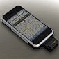iPhone Pimped with GPS Receiver