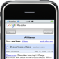 iPhone Users Get New Google Reader