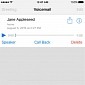 Save and Share Voicemail Messages in iOS 9