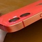 iPhone 12 Red Aluminum Fades Around Part of the Edges