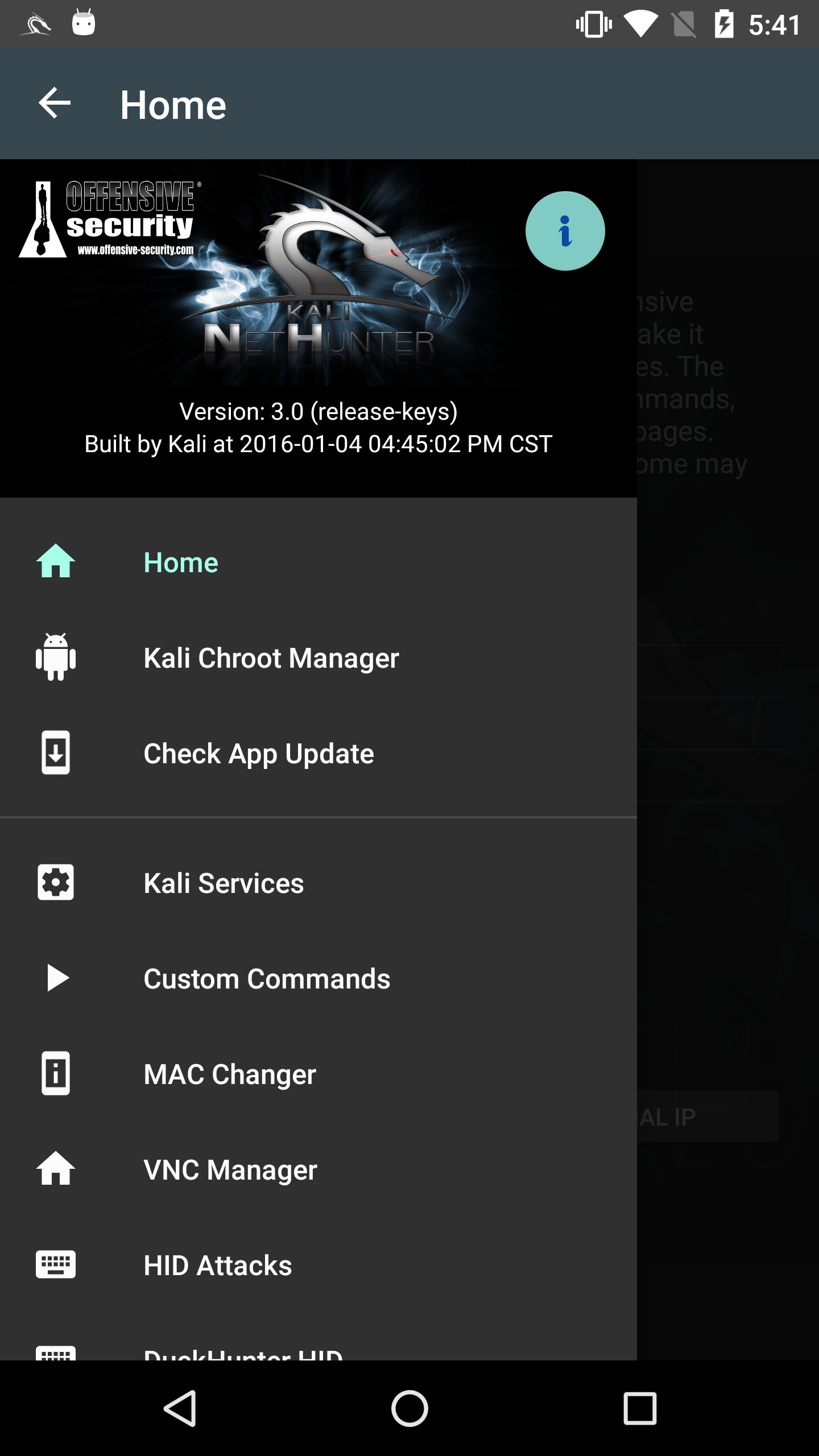 kali linux app download for windows 10