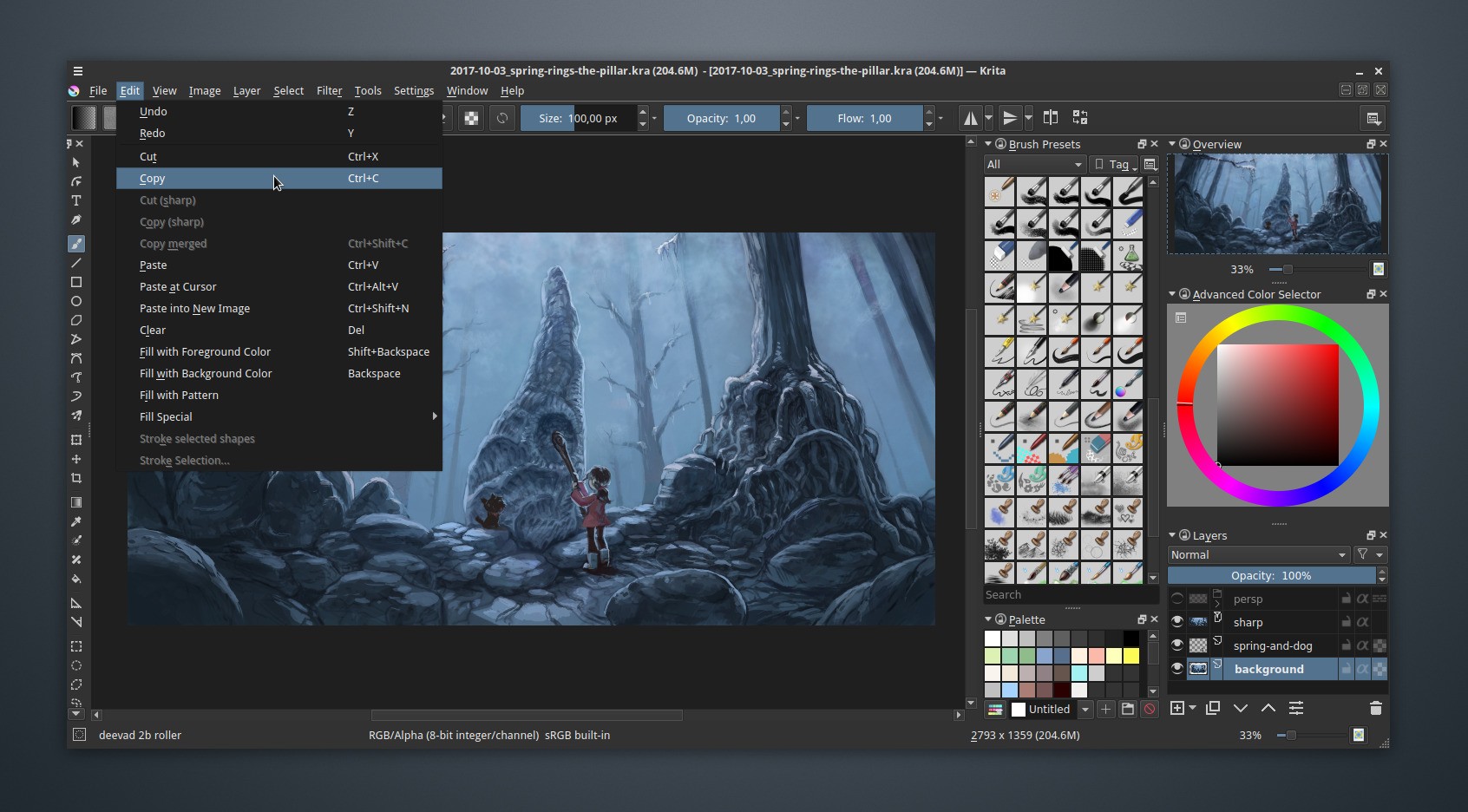 Krita 4.0 Open-Source Digital Painting App Is One of the Biggest