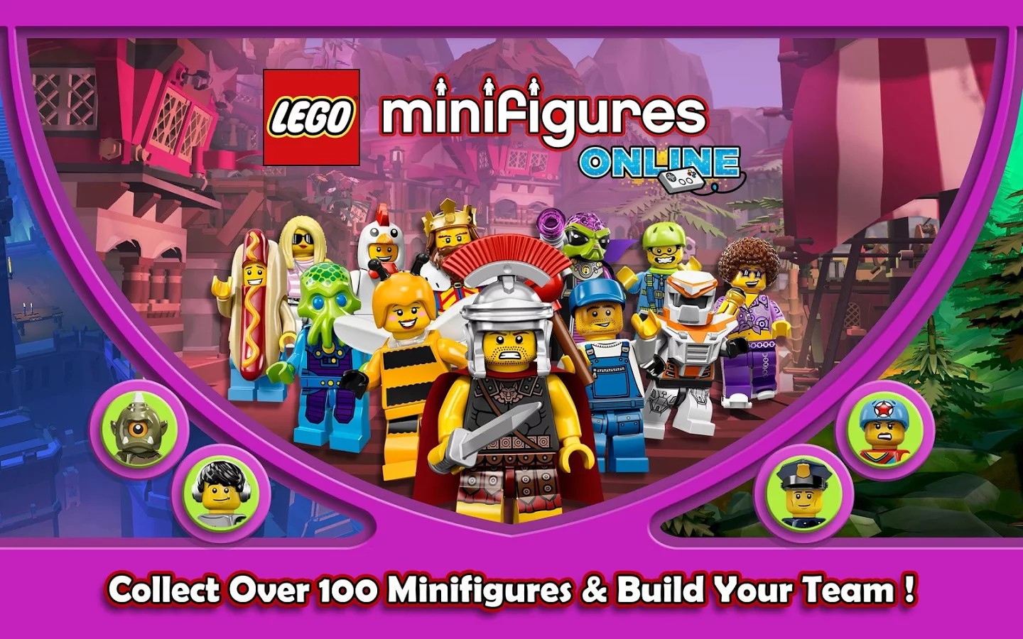 download lego minifigures game for free
