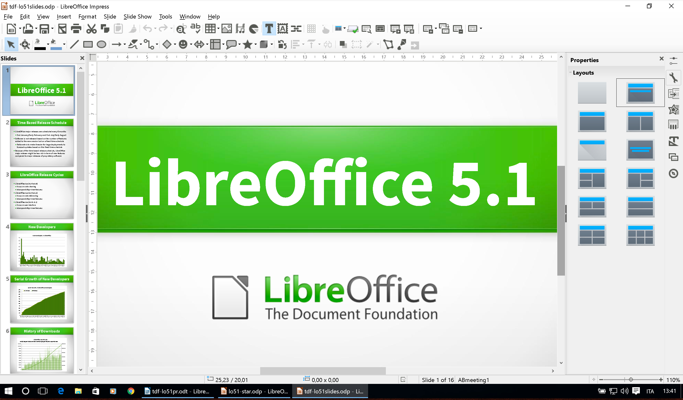 downloading LibreOffice 7.5.5