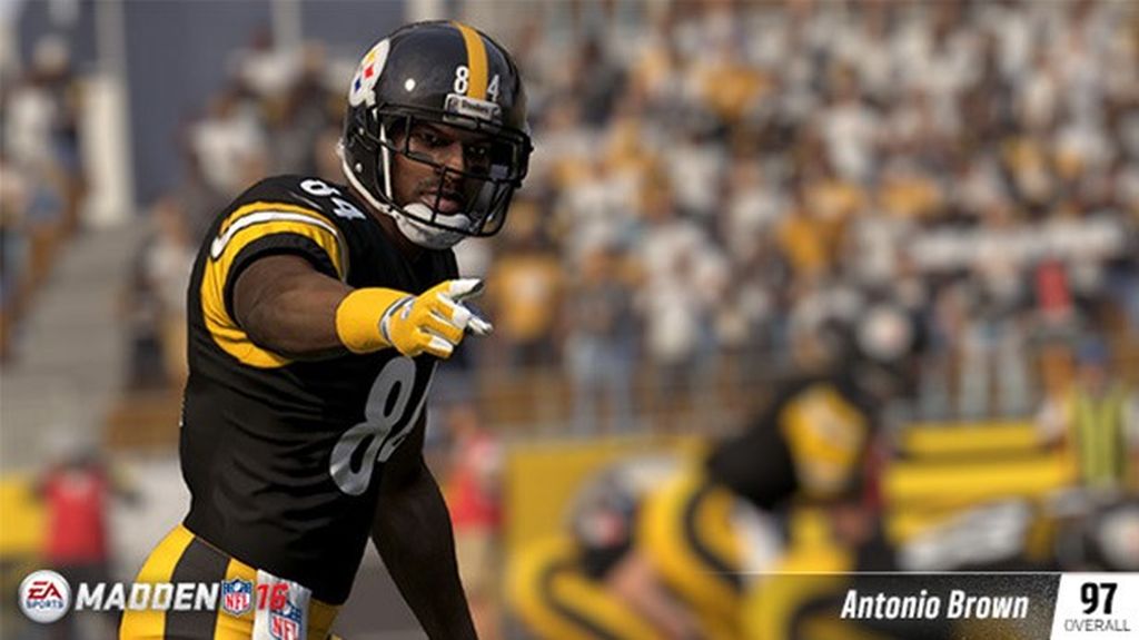 Madden NFL 16 Names Antonio Brown as Best Wide Receiver in the Game.