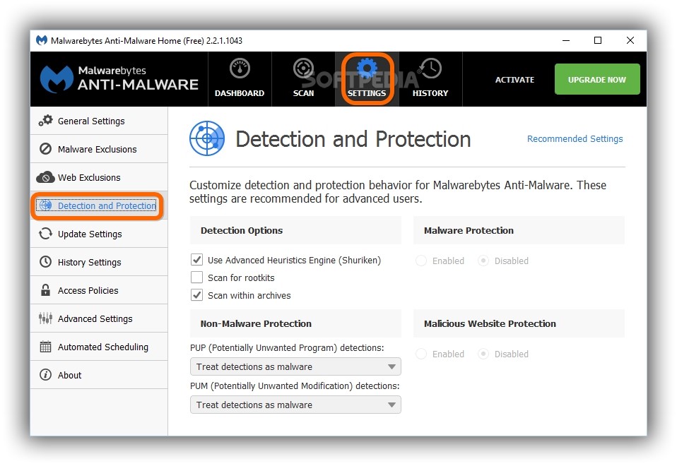 malwarebytes offline update windows 10