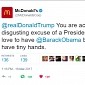 McDonald's Twitter Account Gets Hacked, Posts Offensive Tweets Targeting Trump