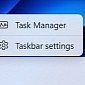 Microsoft Brings Task Manager Back to the Taskbar