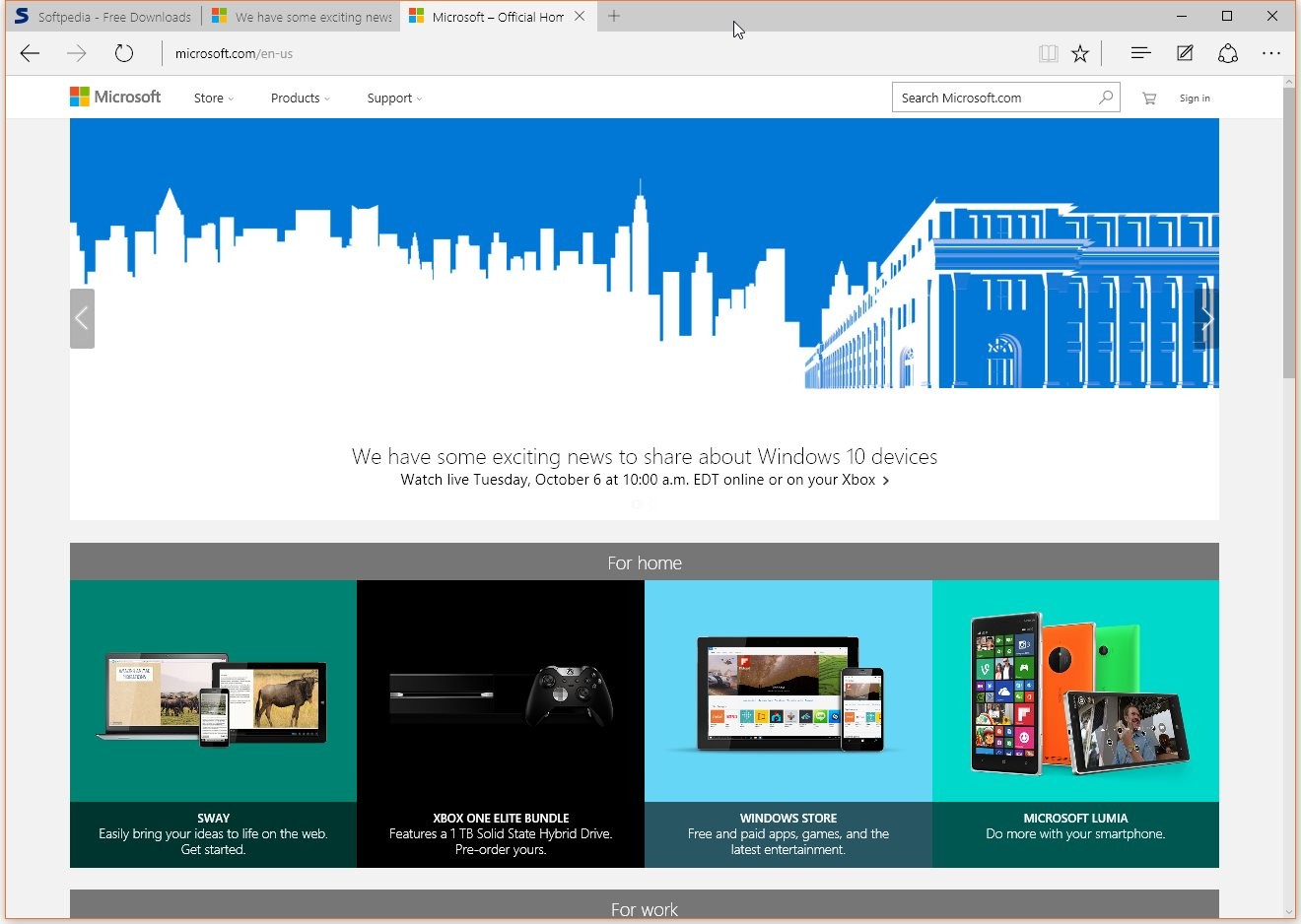 how to update edge browser xbox one