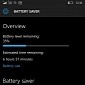 Microsoft Explains Why Windows 10 Mobile Doesn’t Have a Battery Live Tile