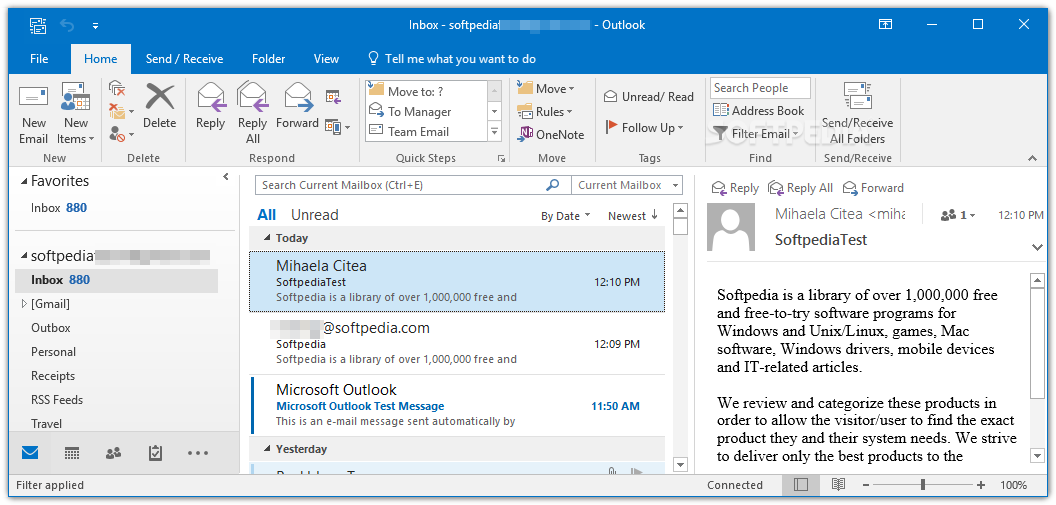 how to categorize emails in outlook +2016