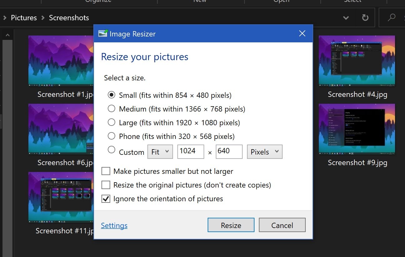 quick web photo resizer download