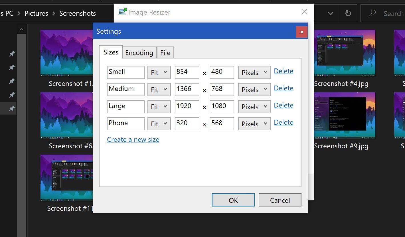 fast image resizer windows 10