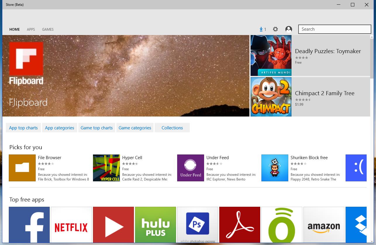 how to download apps from microsoft store in windows 10