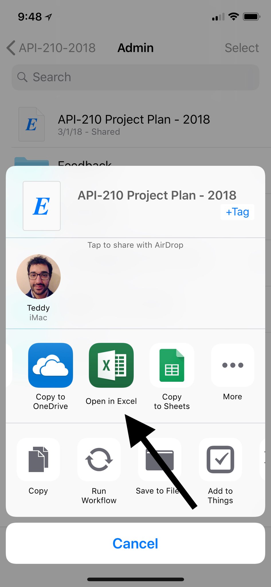 best app for opening an openoffice document on an ipad