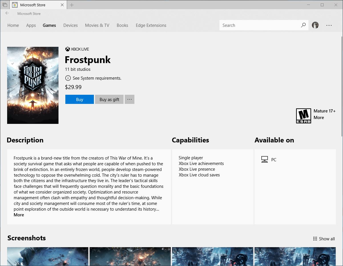 how to gift games on microsoft store