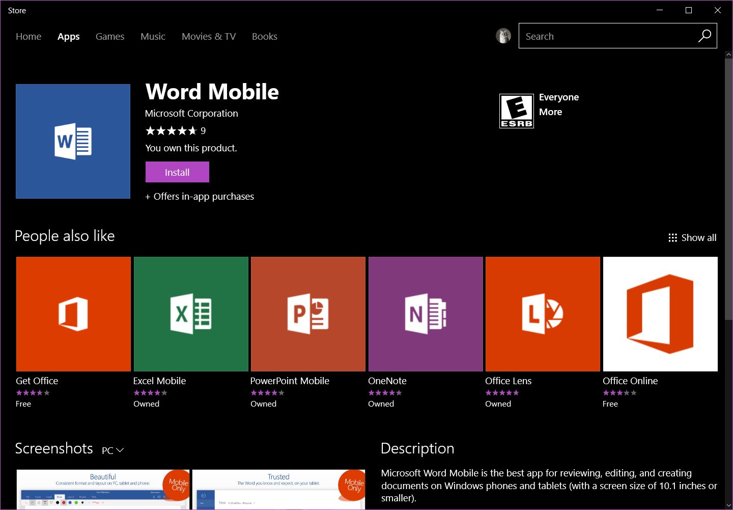 download office apps for windows 10