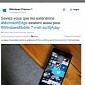 Microsoft Posts Then Removes Tweet Hinting at Edge Extensions on Windows Phones