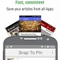 Microsoft Releases Snap To Pin for Android