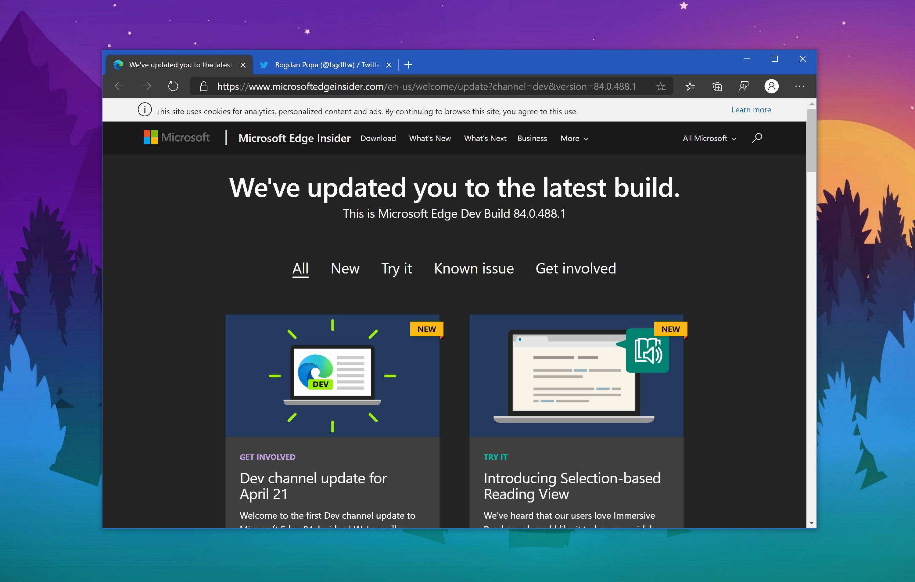 download the new version for ios Microsoft Edge