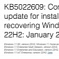 Microsoft Releases Update KB5022609 for Windows 11 Devices