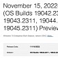 Microsoft Releases Windows 10 Cumulative Update KB5020030
