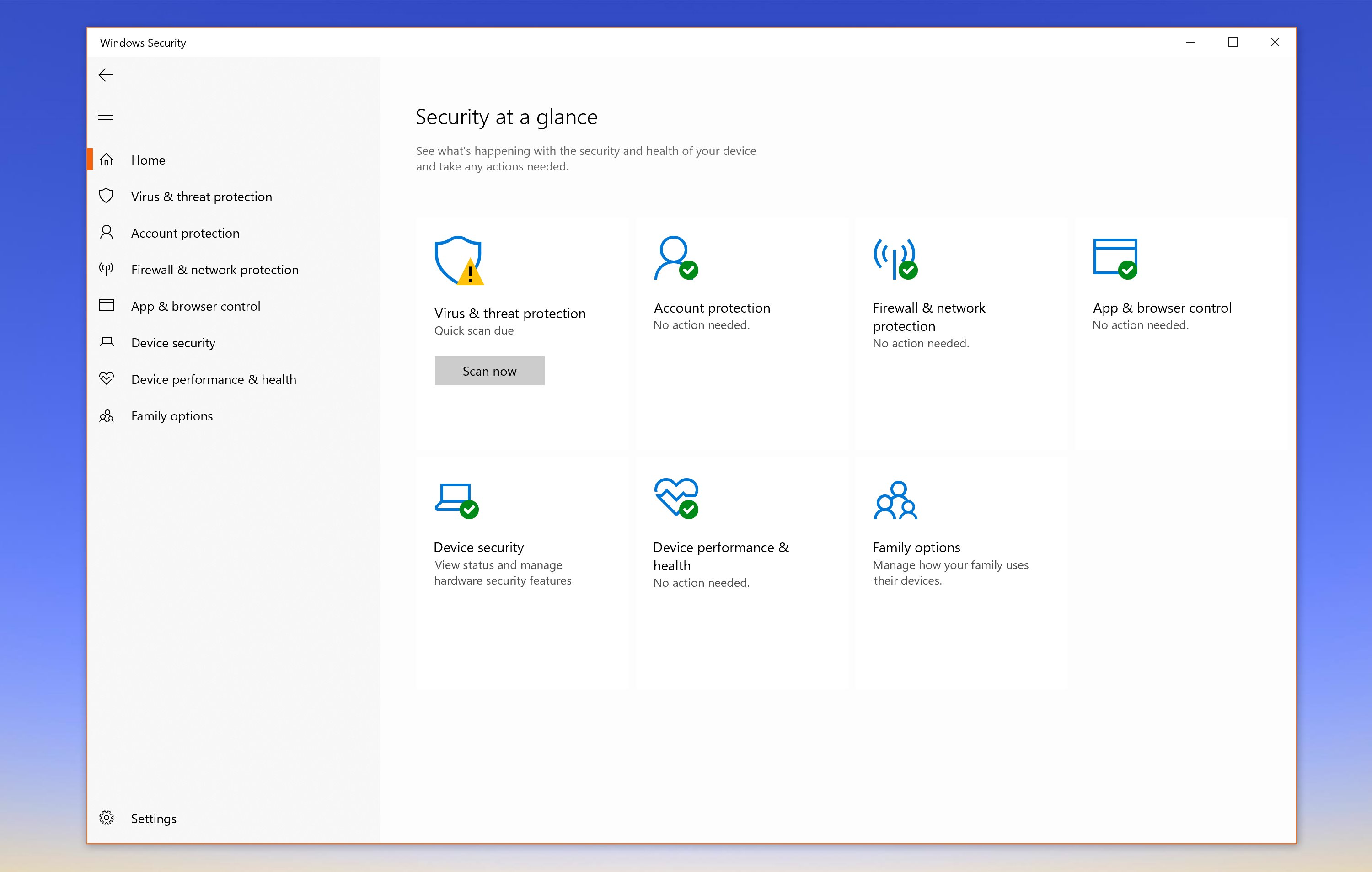 Microsoft Defender Antivirus Windows 10