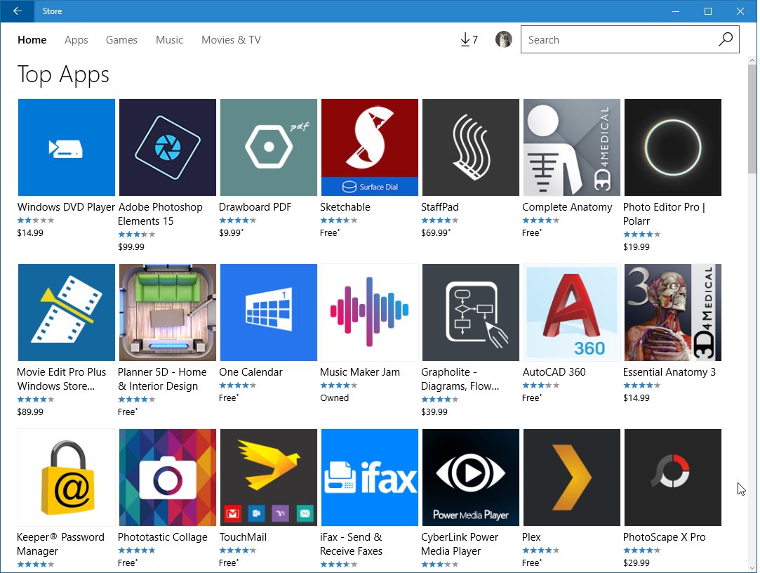 Marco Polo Om toestemming te geven zone Microsoft's $15 DVD Player App Now Listed as Top Windows 10 App in the Store