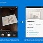 Microsoft Updates Its iPhone Camera App to Scan Business Cards