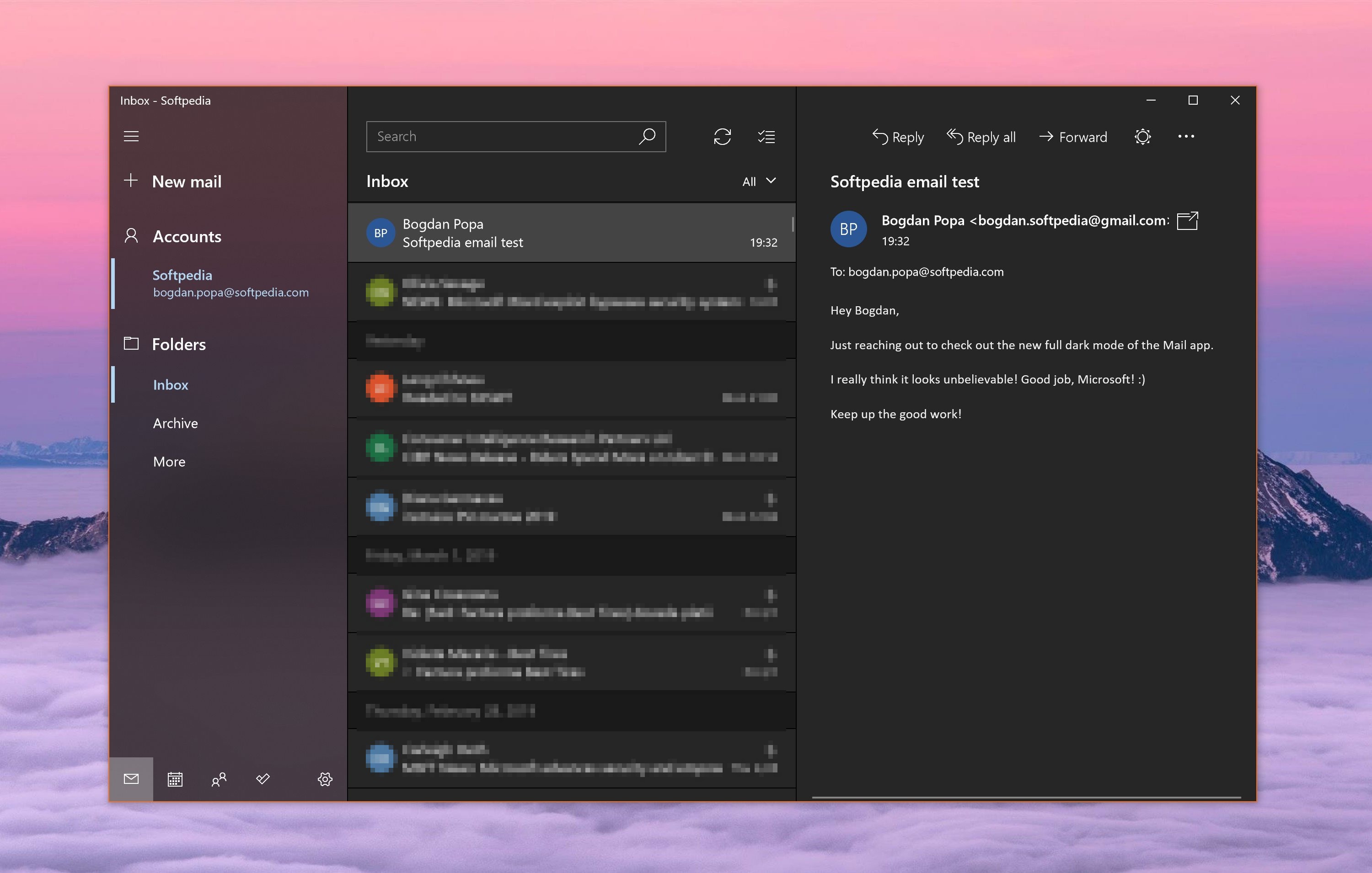 how to make text smaller in windows 10 mail app