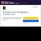 Mozilla Announces Color Management Extension for Firefox