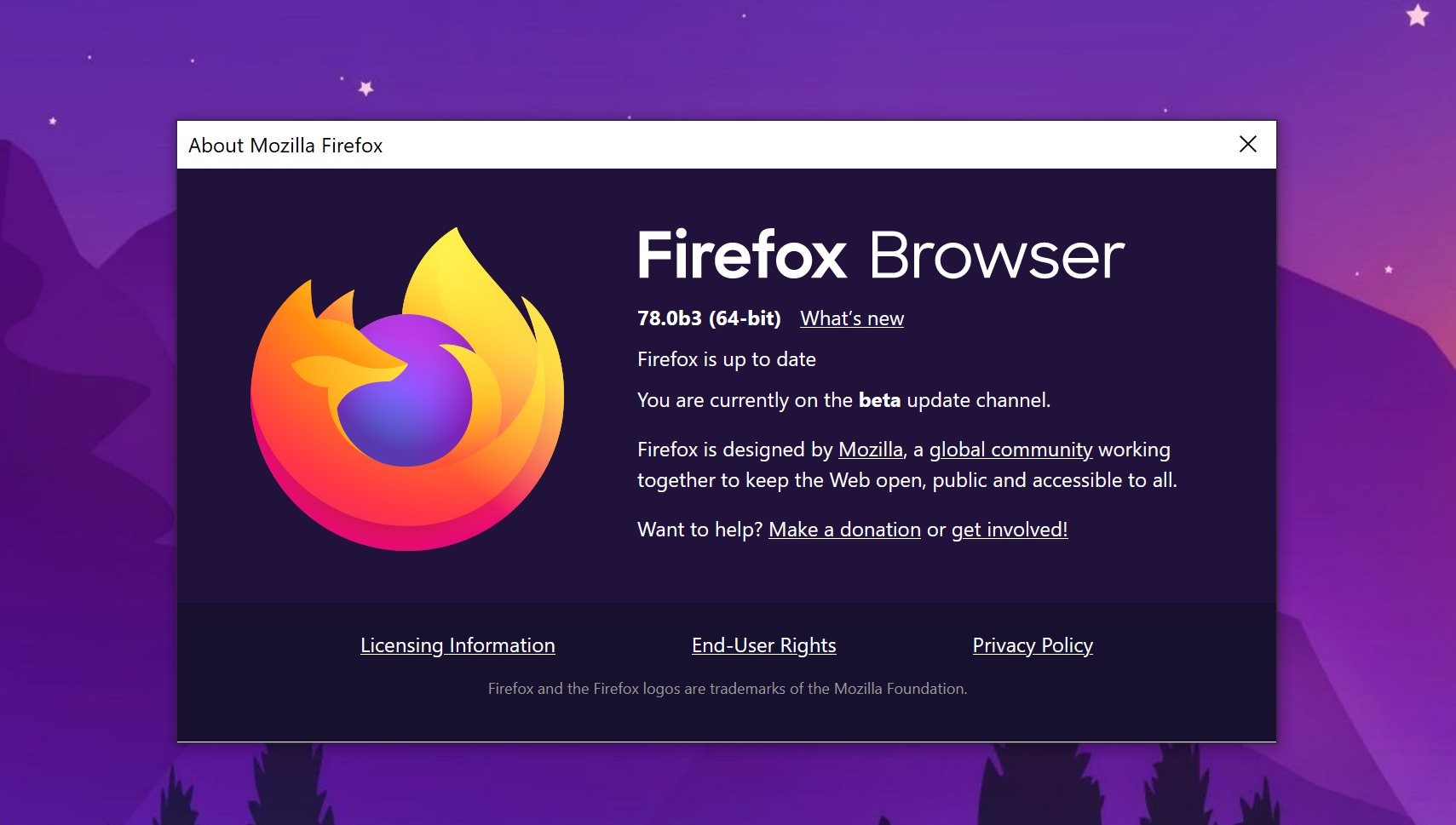 how to update mozilla firefox from desktop