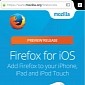 Mozilla Firefox for iOS Preview Release Now Available for Download