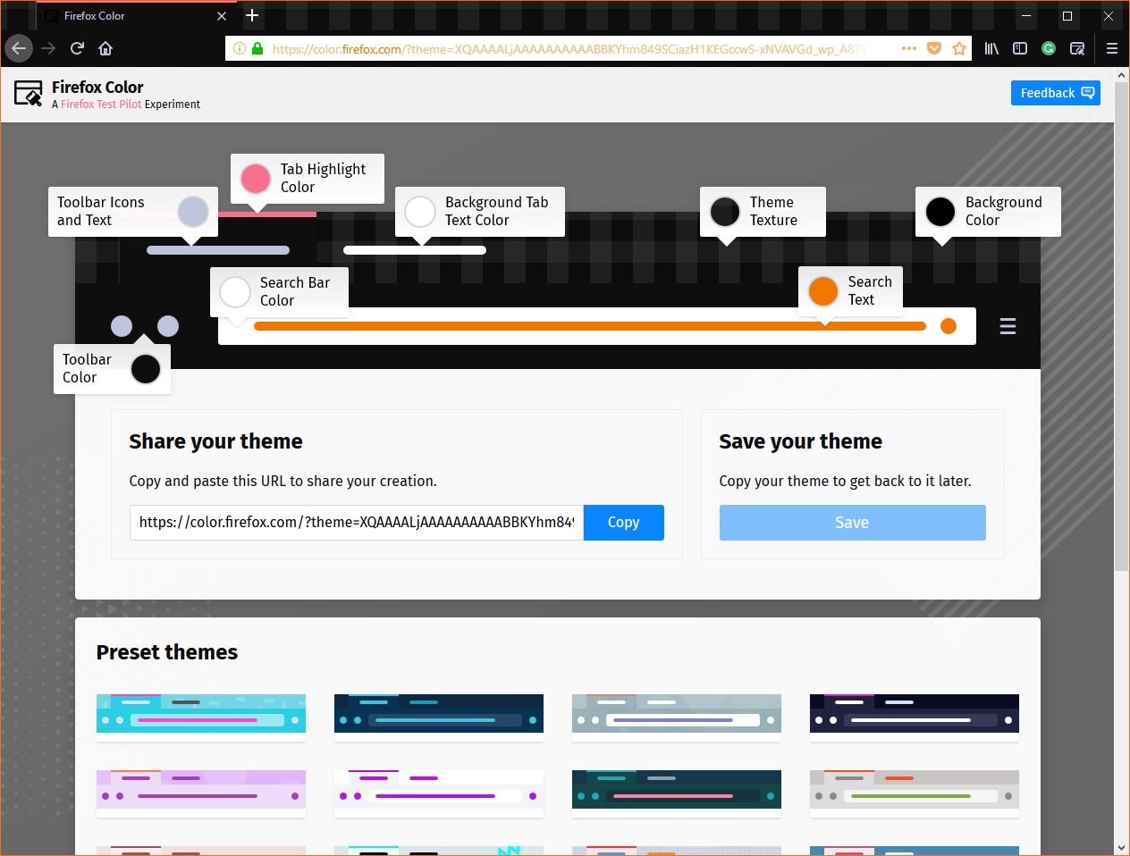 how to customize mozilla firefox themes