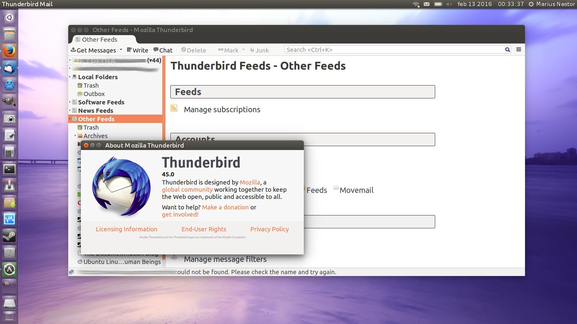 latest mozilla thunderbird download