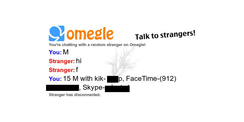 Text random omegle chat 