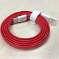 OnePlus 2 USB Type-C Cable Shows Up and Is Bright Red
