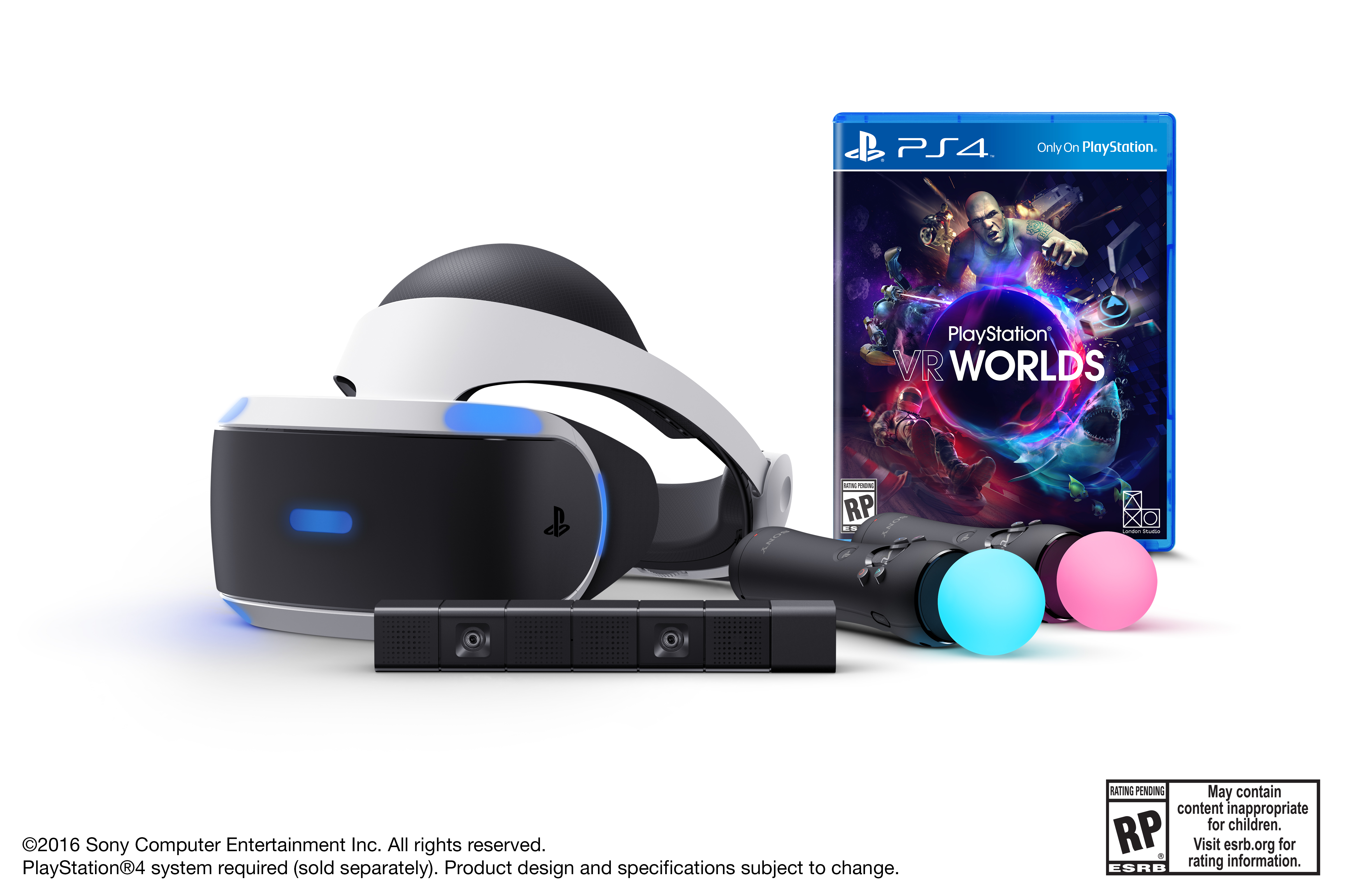 psvr starter pack with move controllers