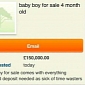 “Baby Boy for Sale” Advert Posted by Mother on the Internet