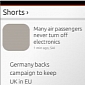 "Shorts" RSS Reader for Ubuntu Touch Looks Simply Amazing