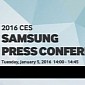 Samsung Confirms CES 2016 Press Conference for January 5