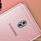 Samsung Galaxy C10 in Rose Gold with Dual-Camera Setup Leaks