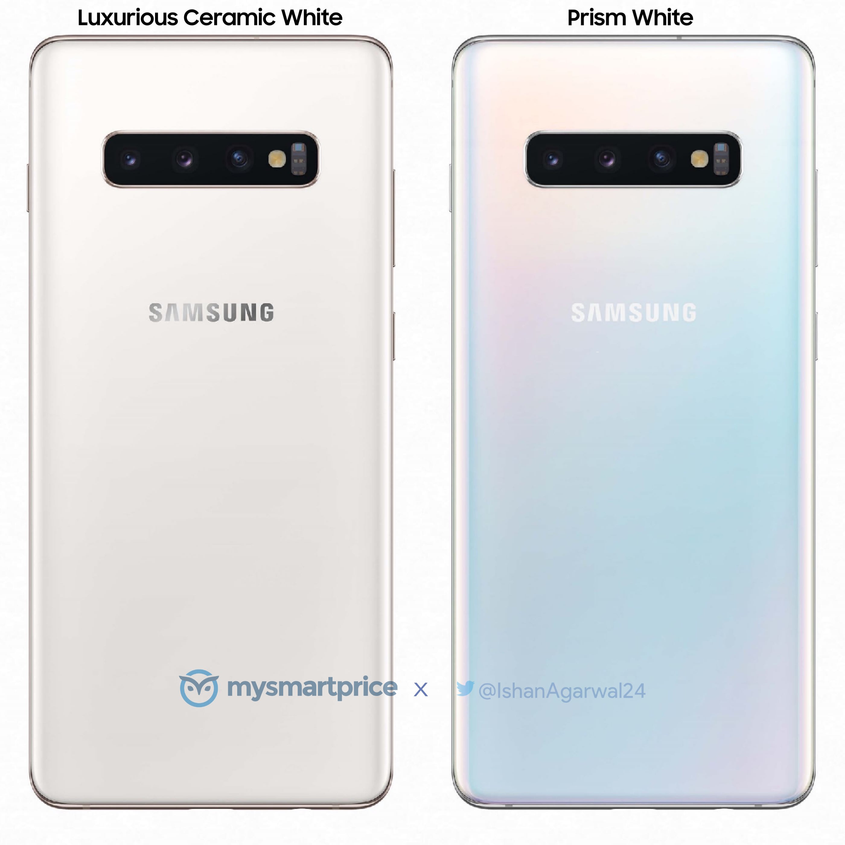 Samsung Galaxy S10 In Ceramic White Leaks And I Want One Right Now