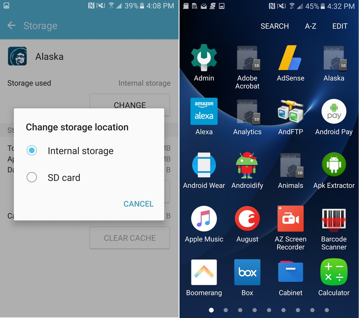 Samsung Galaxy S7 Uses 8GB for System Files, but You Can Move Apps to