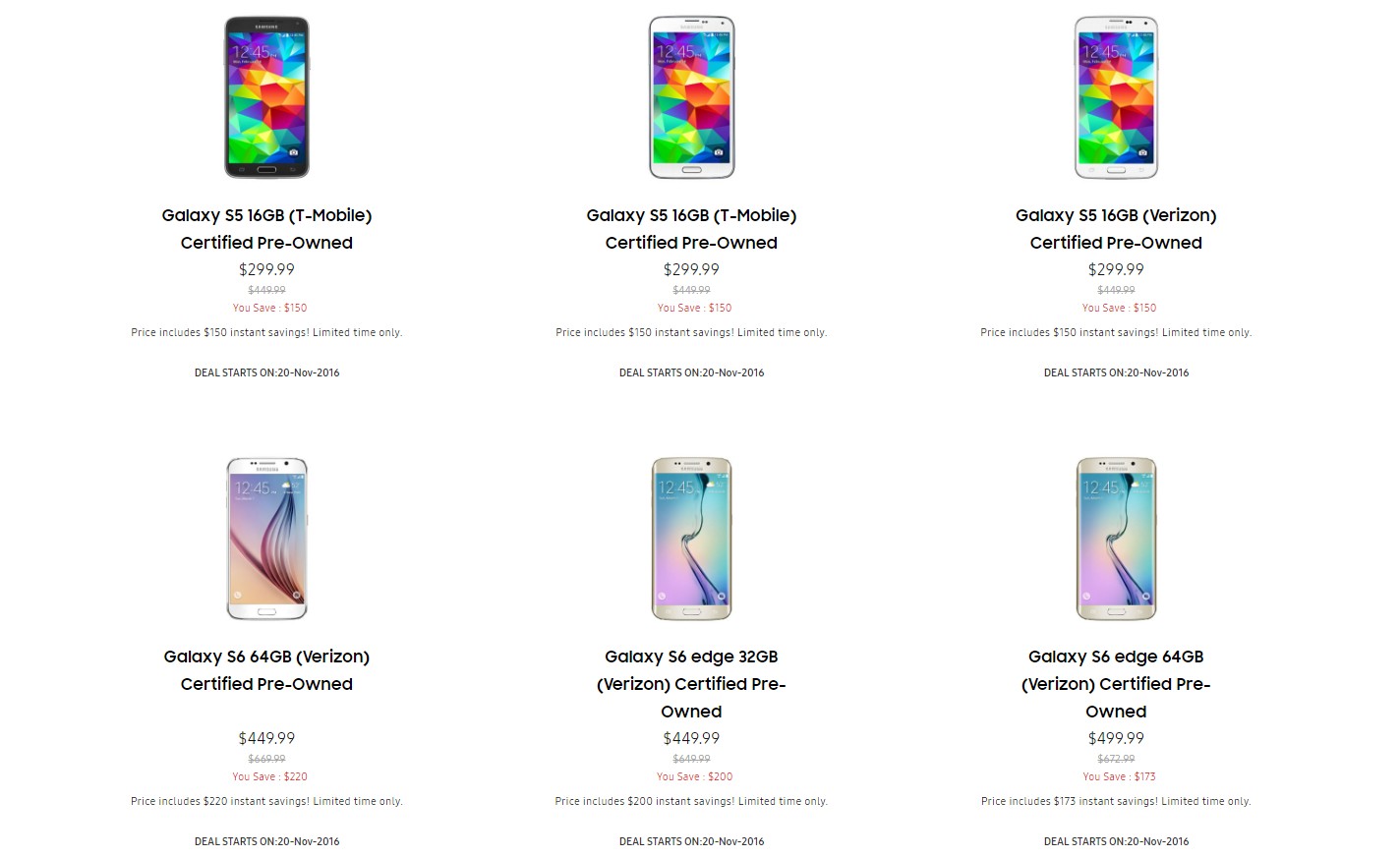 Samsung Reveals Full List of Black Friday Deals in the U.S. - Will There Be Black Friday Deals On Samsumg Phones