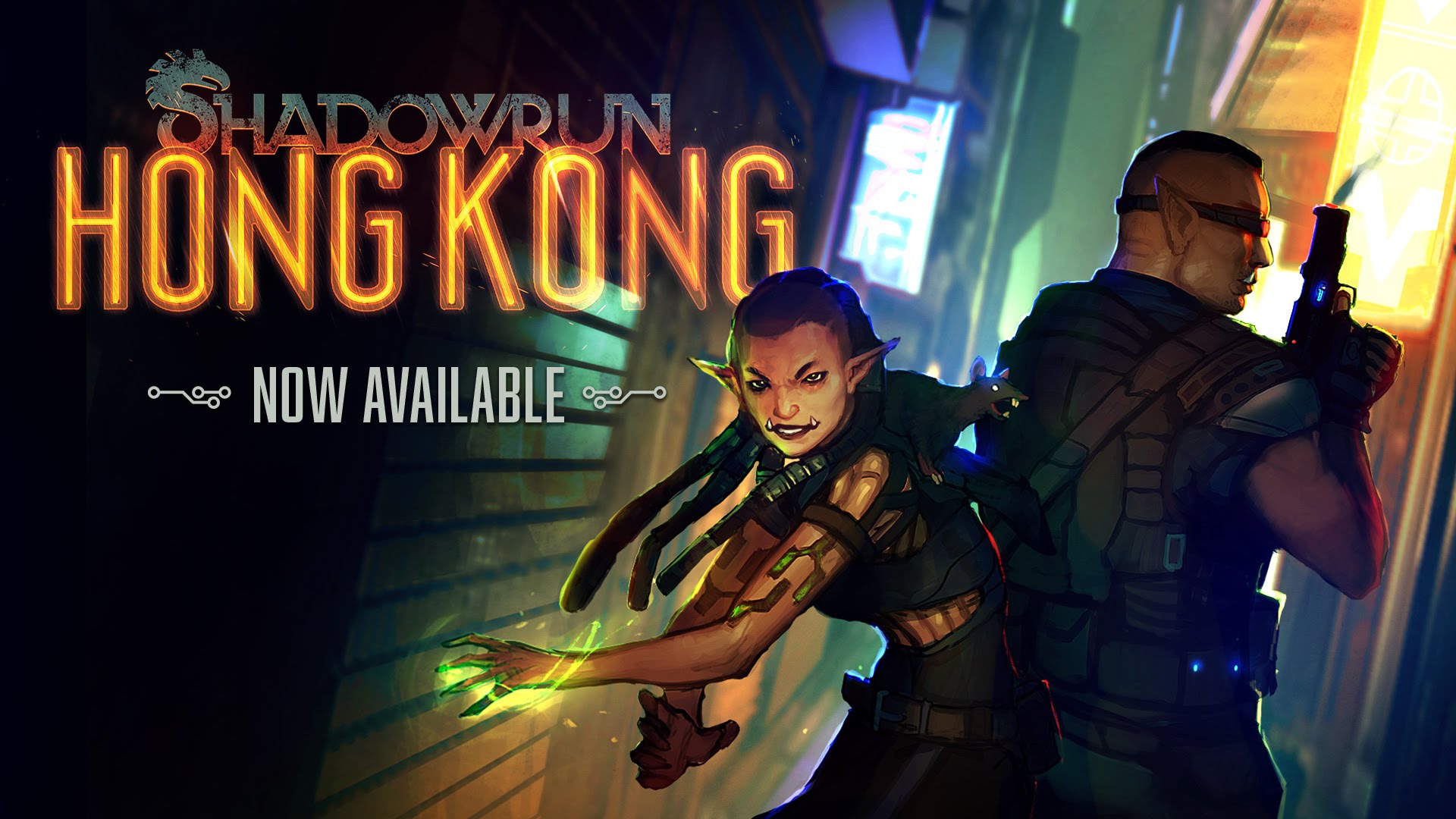 shadowrun hong kong wallpaper